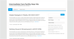 Desktop Screenshot of intermediatecarefacilitynearme.com